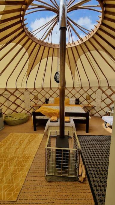Bronfelen Yurt Hotel Cynghordy Екстериор снимка