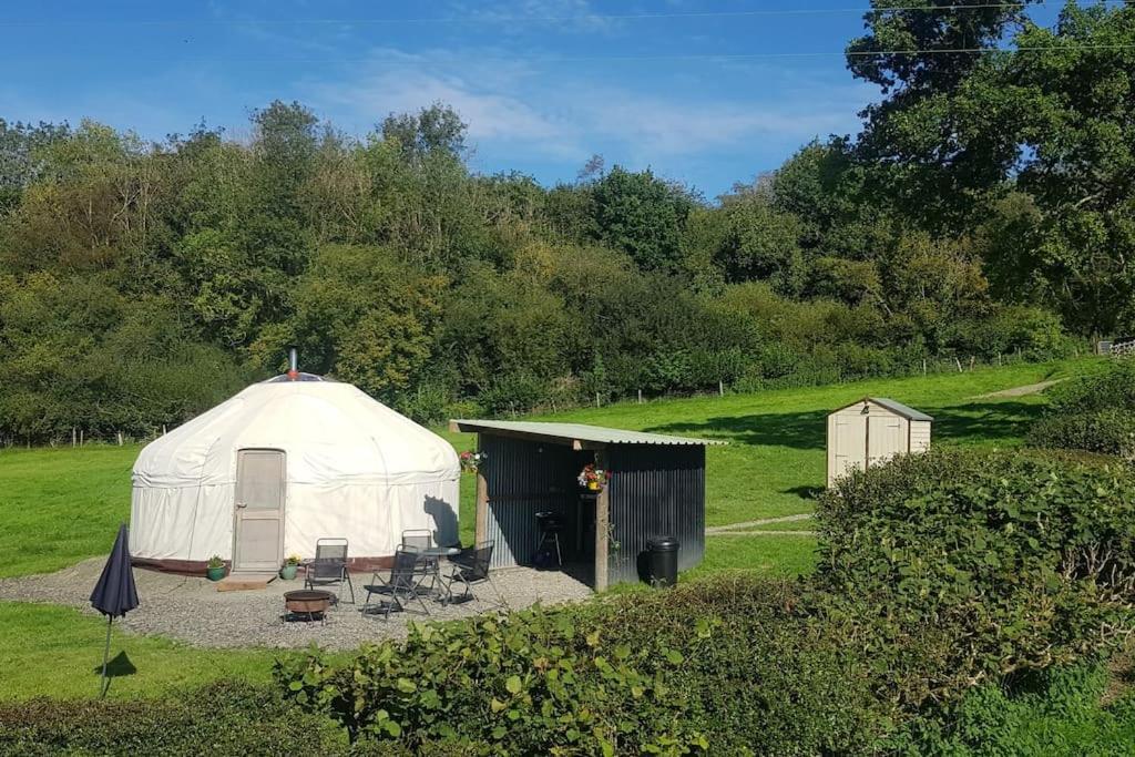 Bronfelen Yurt Hotel Cynghordy Екстериор снимка