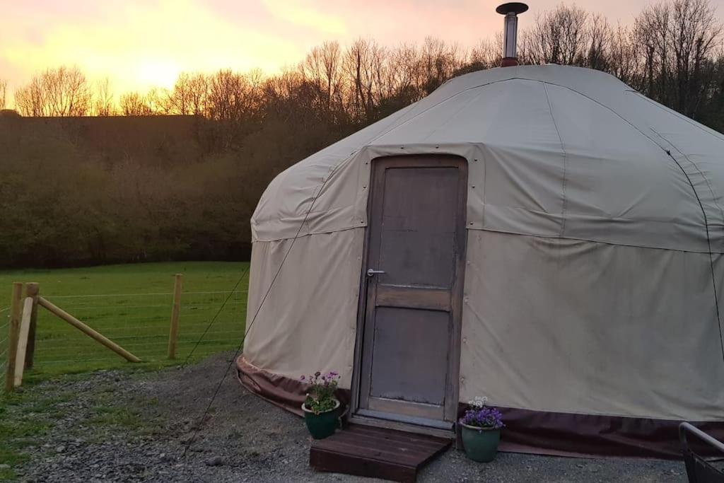 Bronfelen Yurt Hotel Cynghordy Екстериор снимка