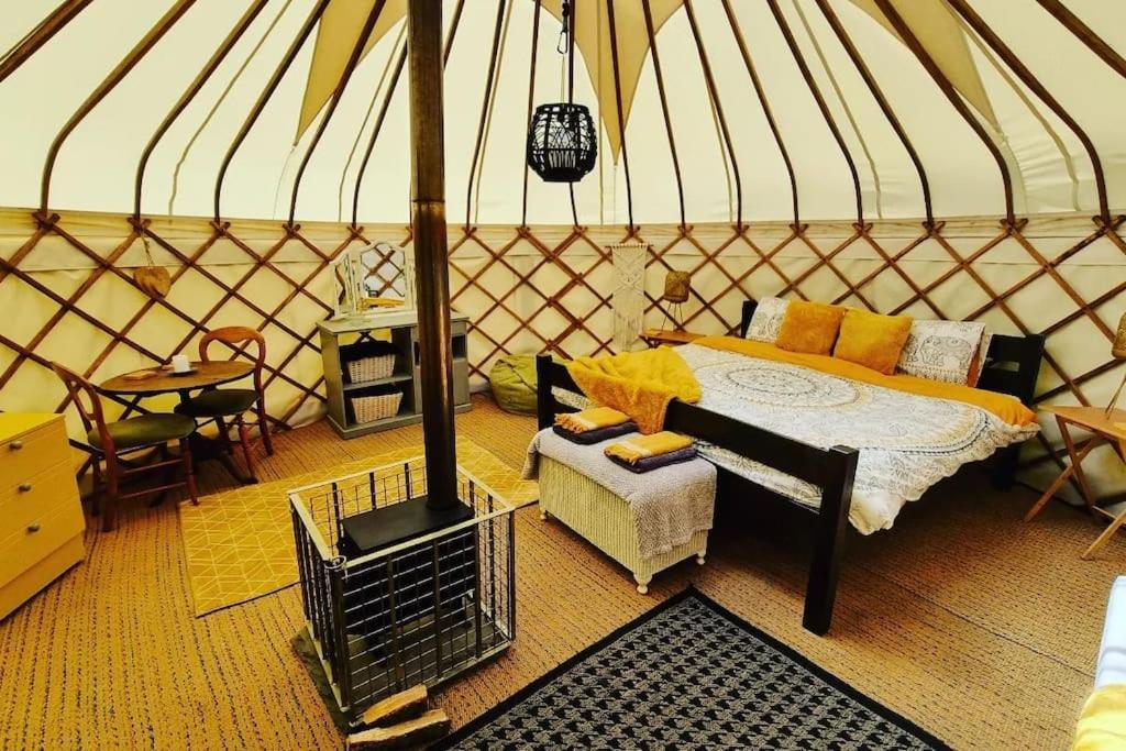 Bronfelen Yurt Hotel Cynghordy Екстериор снимка